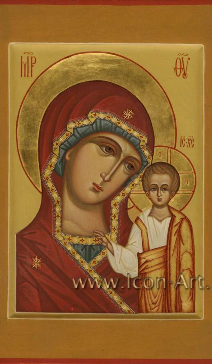 Фото: Икона Пресвятой Богородицы «Казанская»