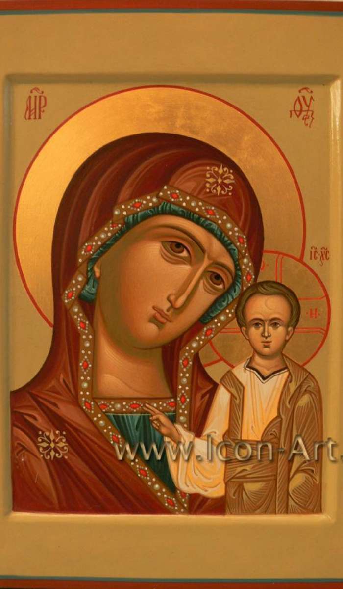 Фото: Икона Пресвятой Богородицы «Казанская»