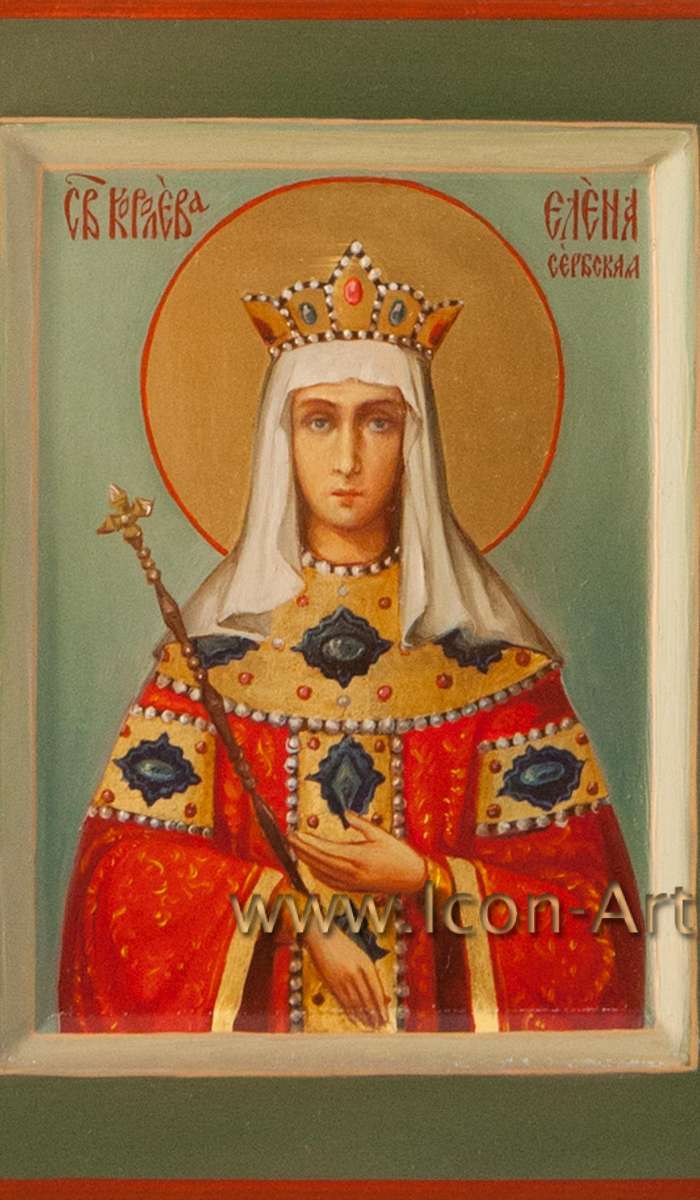 Фото: Святая благоверная Елена Сербская