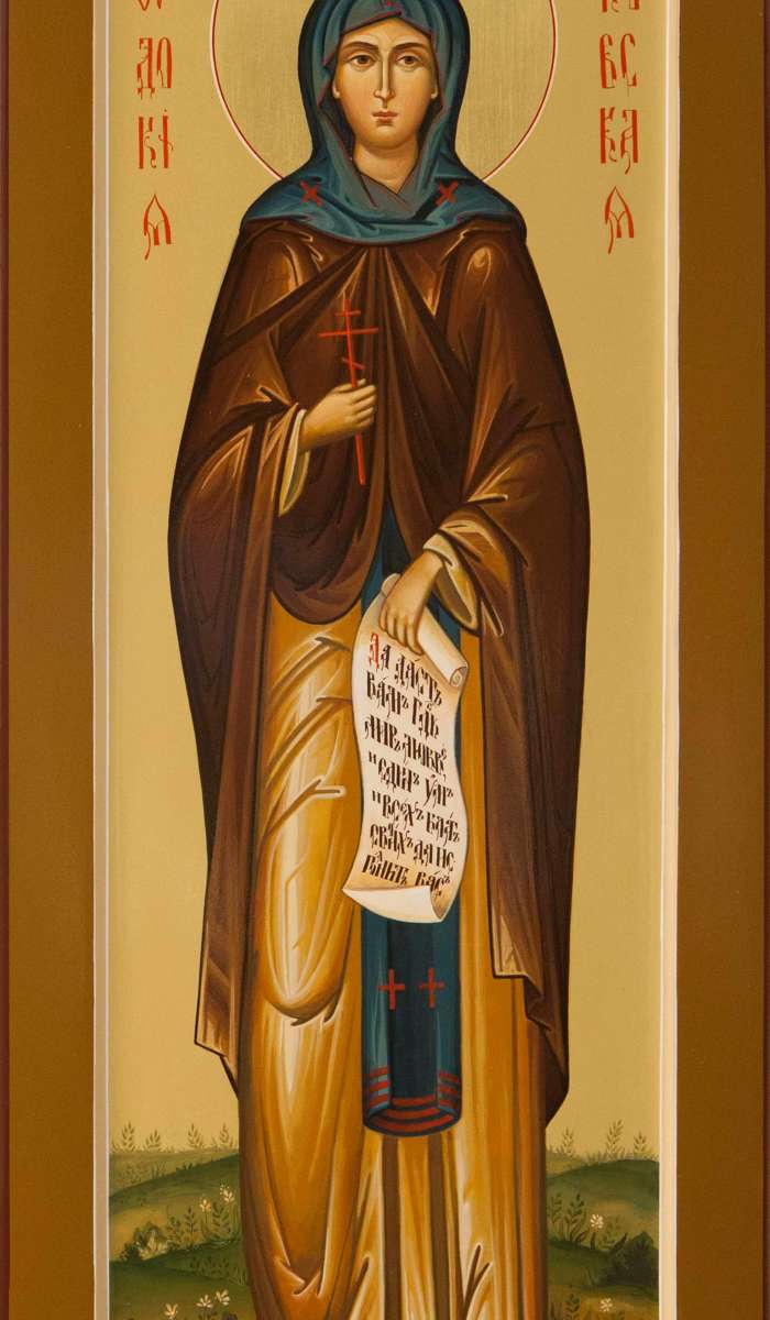 Фото: Святая преподобная Евдокия Московская