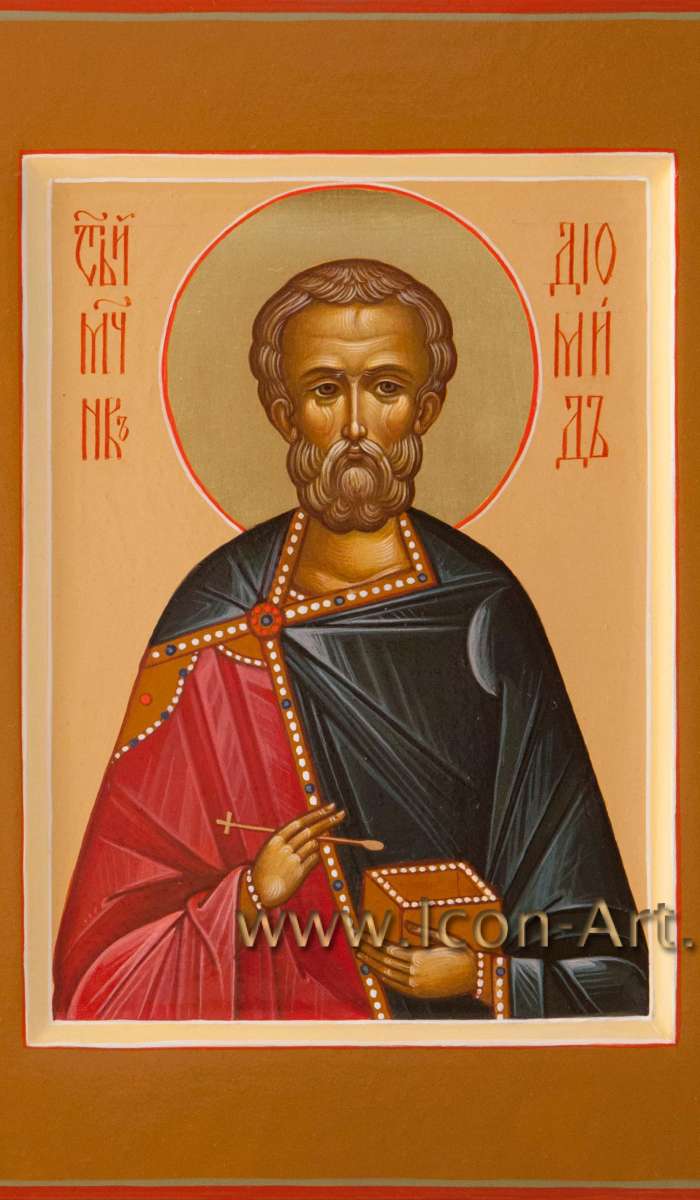 Фото: Святой мученик и целитель Диомид