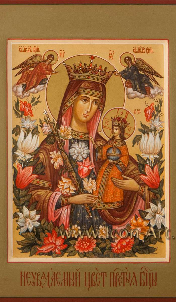 Фото: Пресвятая Богородица «Неувядаемый Цвет»