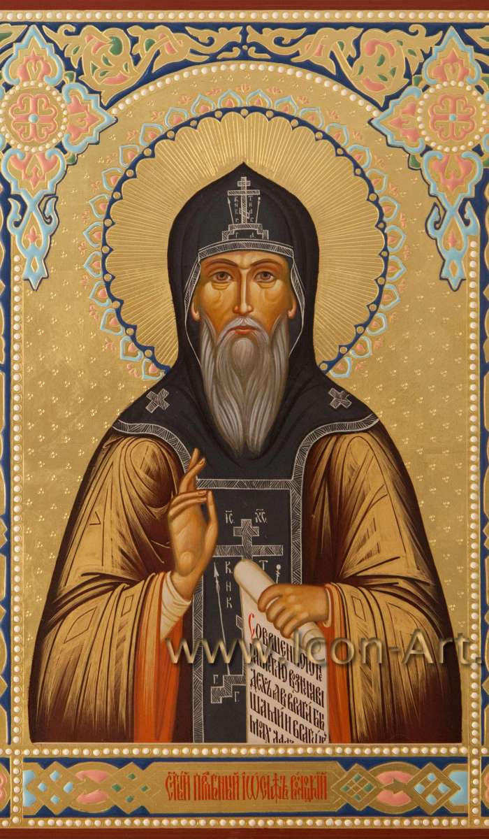 Фото: Святой преподобный Иосиф Волоцкий