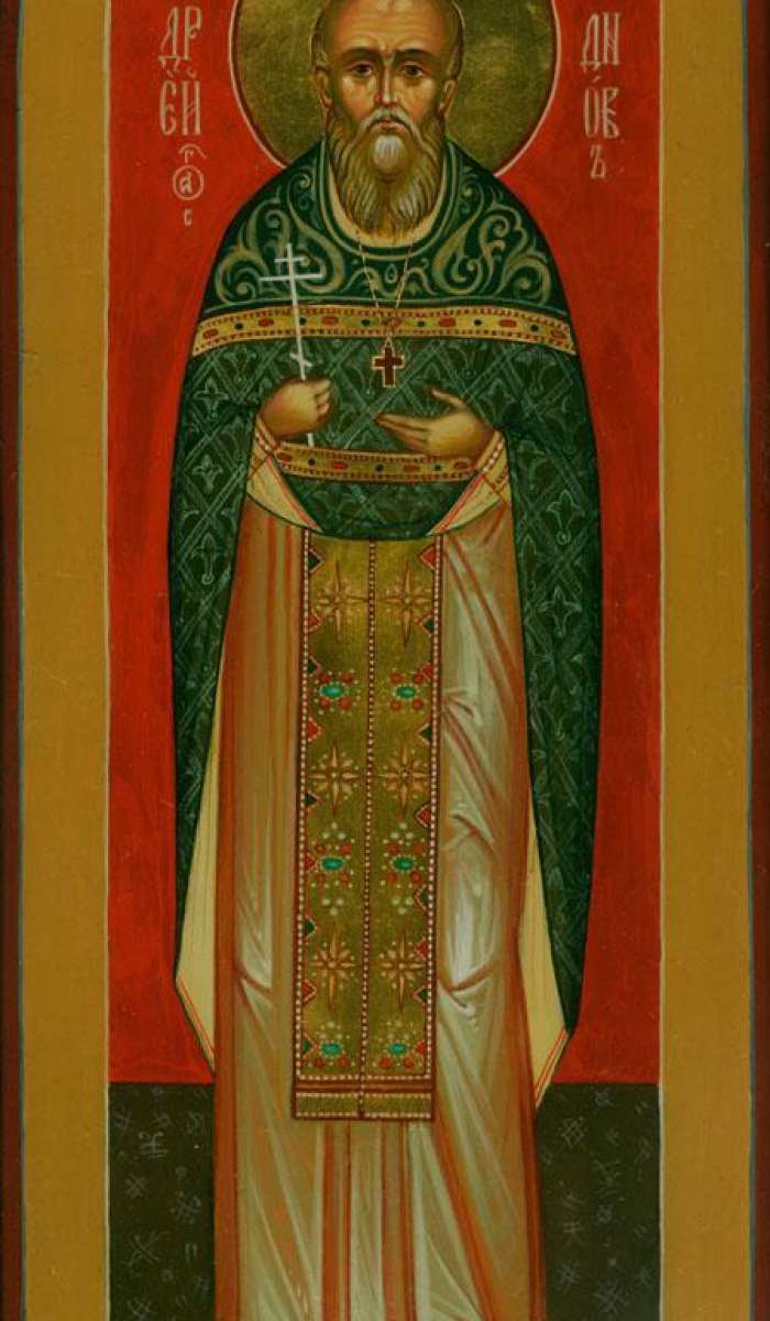 Фото: Святой новомученник Андрей Беднов, сщмч.