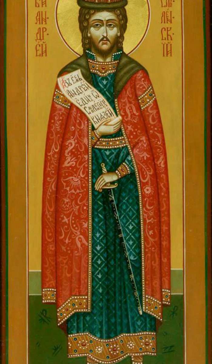 Фото: Святой Андрей Смоленский, князь