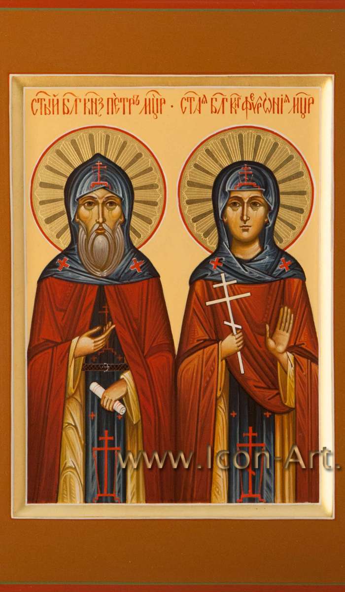 Фото: Святые преподобные Петр и Феврония Муромские