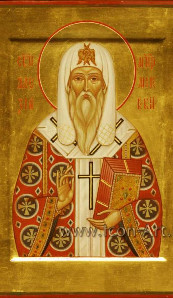 Фото: Святой Алексий митрополит Московский и Всея Руси