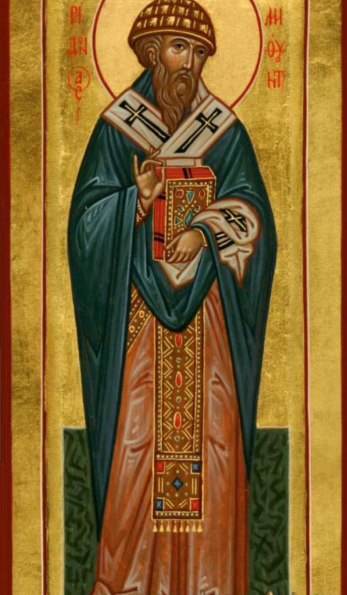 Фото: Святой епископ Спиридон Тримифунтский