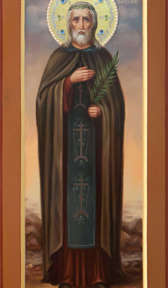 Фото: Святой преподобный Симеон Палестинский