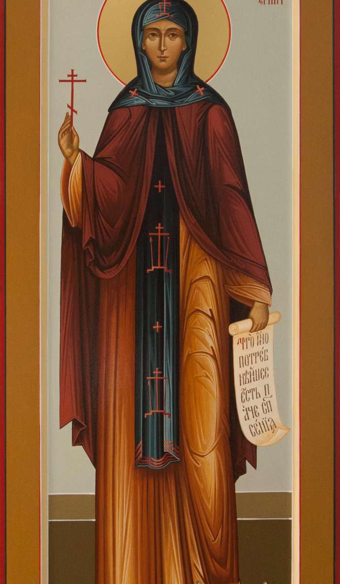 Фото: Святая преподобная Василисса Египетская