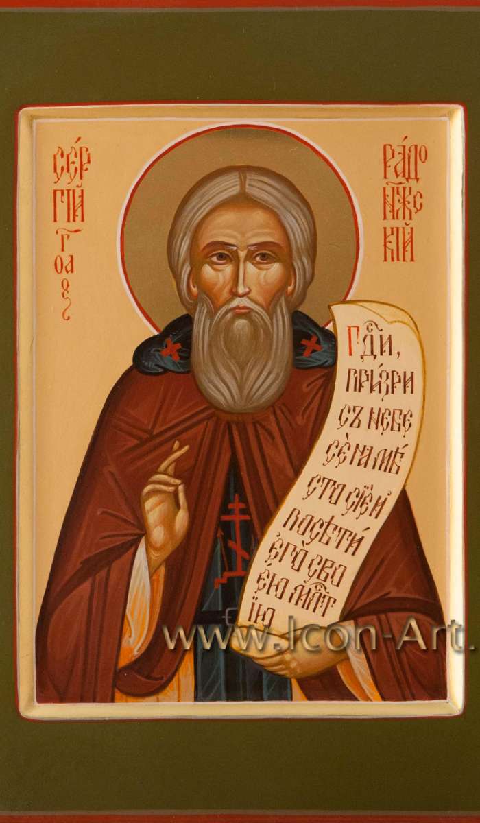 Фото: Святой преподобный Сергий Радонежский