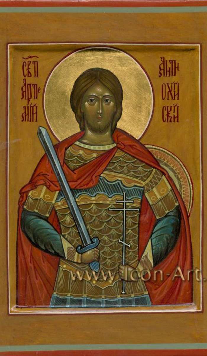 Фото: Именная икона. Святой военачальник вмч. Артемий Антиохийский