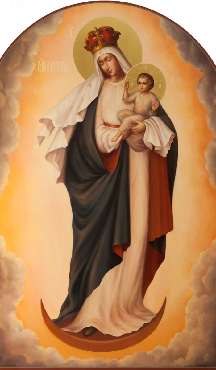 Фото: Икона Пресвятой Богородицы "Благодатное Небо"