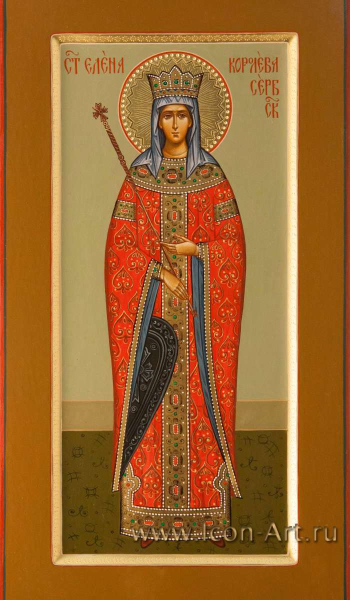 Фото: Святая царица Елена Сербская