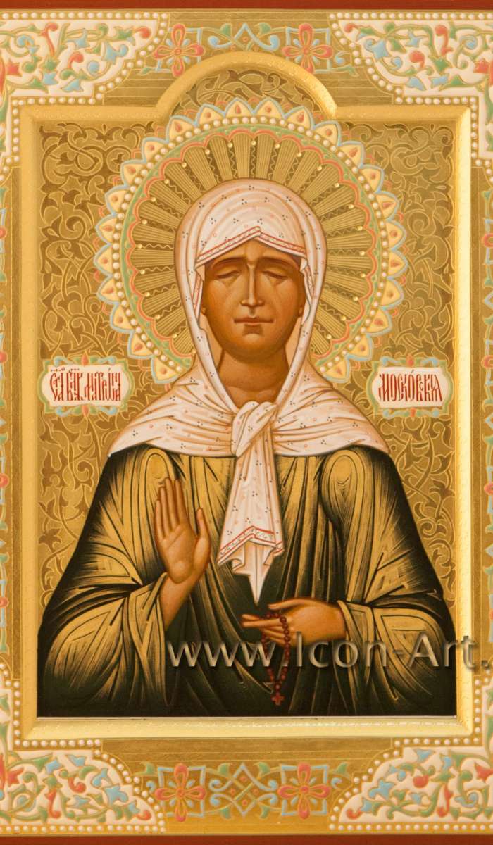 Фото: Святая блаженная Матрона Московская с житием