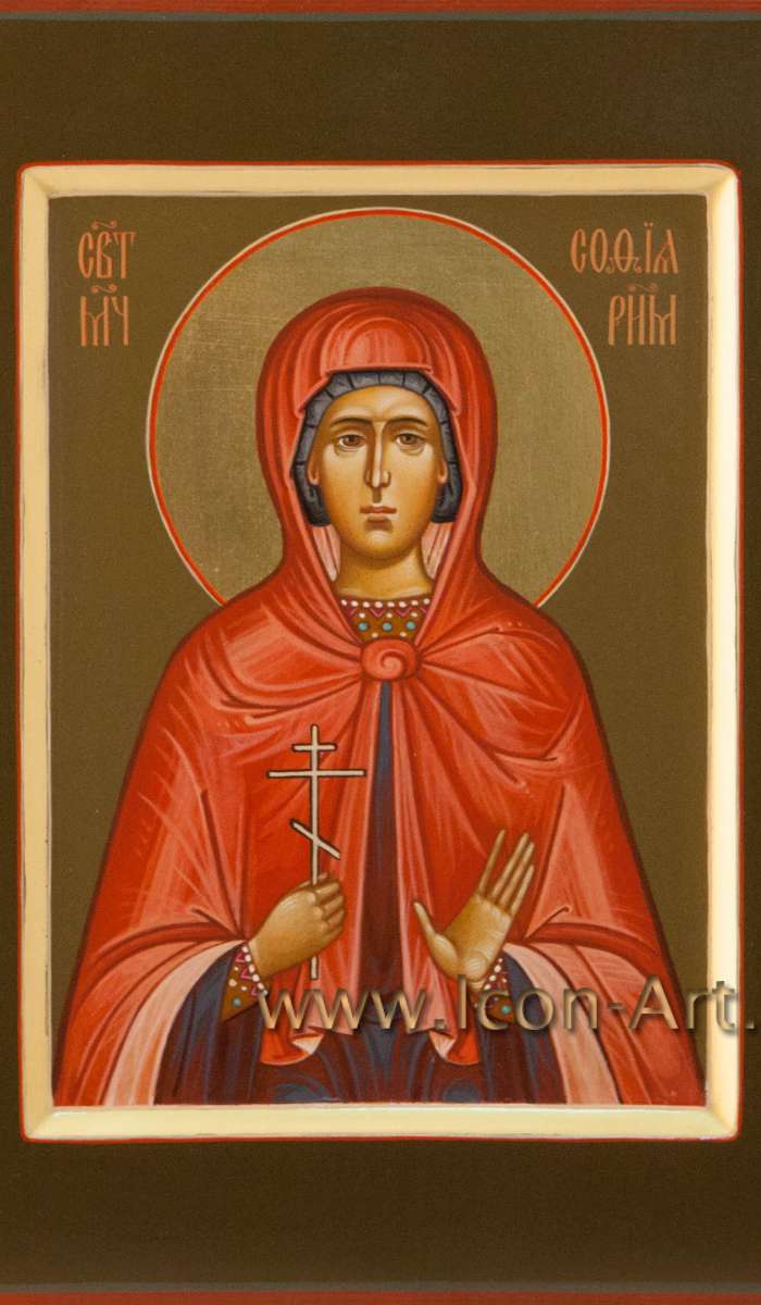 Фото: Святая мученица София Римская