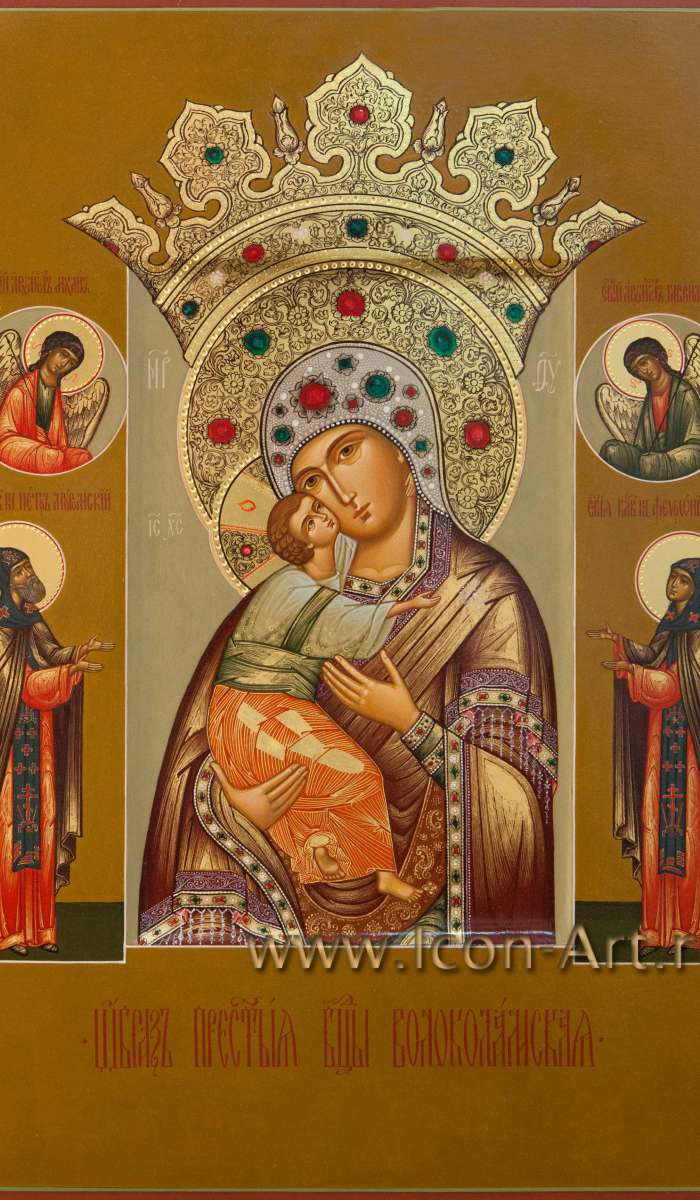 Фото: Пресвятая Богородица «Владимирская-Волоколамская»