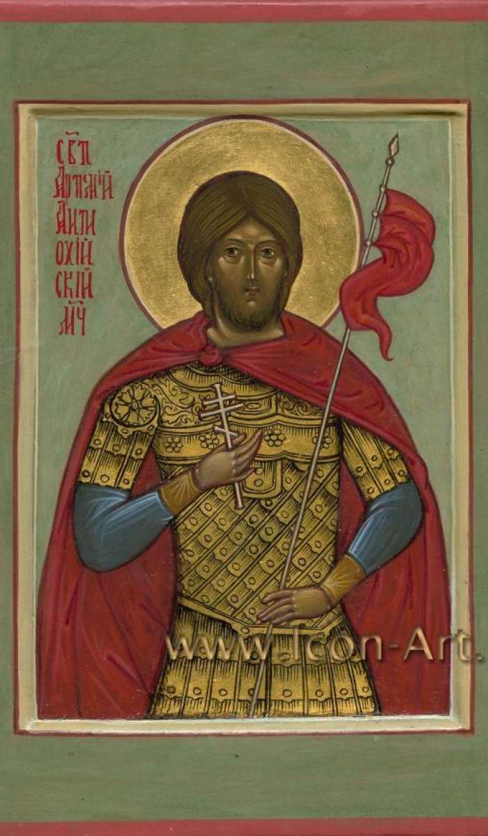 Фото: Именная икона. Святой военачальник вмч. Артемий Антиохийский