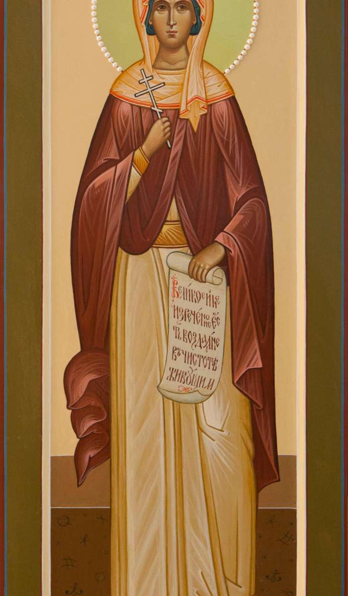 Фото: Святая мученица Иустина