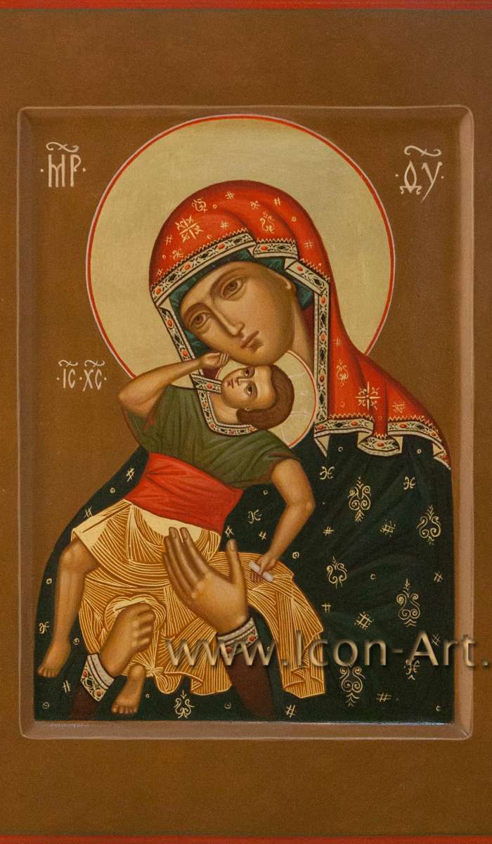 Фото: Пресвятая Богородица «Взыграние Младенца»