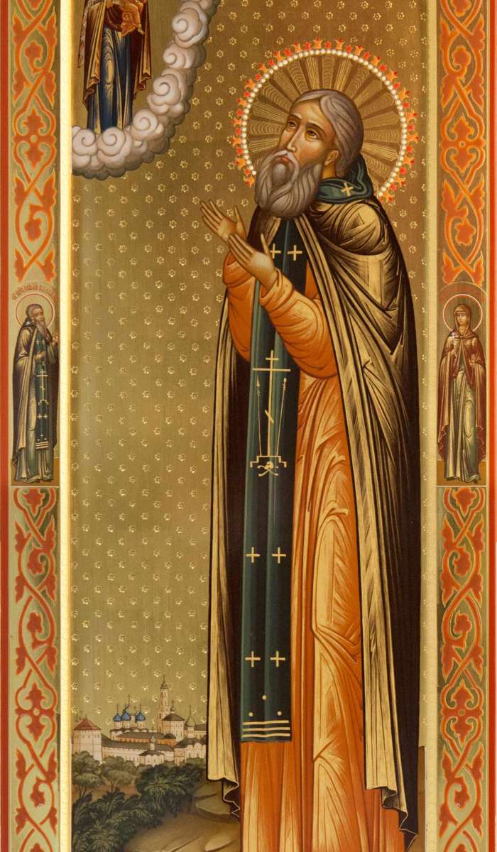 Фото: Святой преподобный Сергий Радонежский