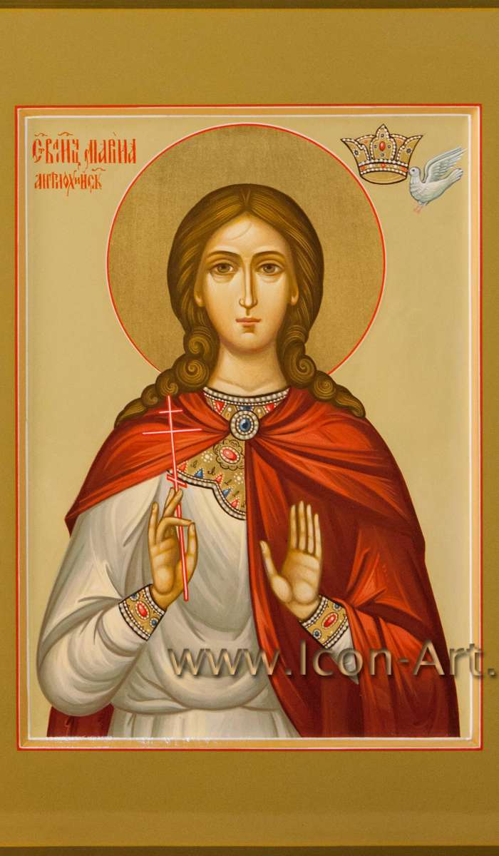 Фото: Святая мученица Марина Антиохийская