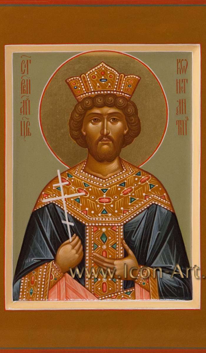 Фото: Святой равноапостольный царь Константин