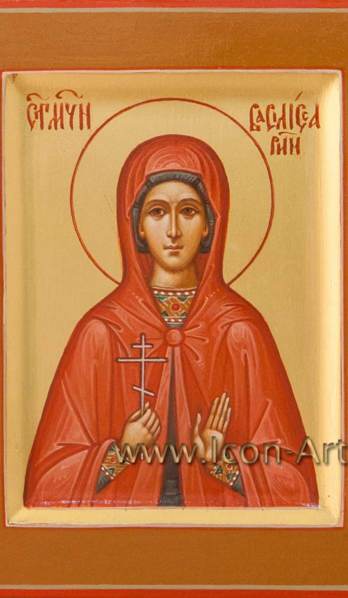 Фото: Святая мученица Василисса  Римская