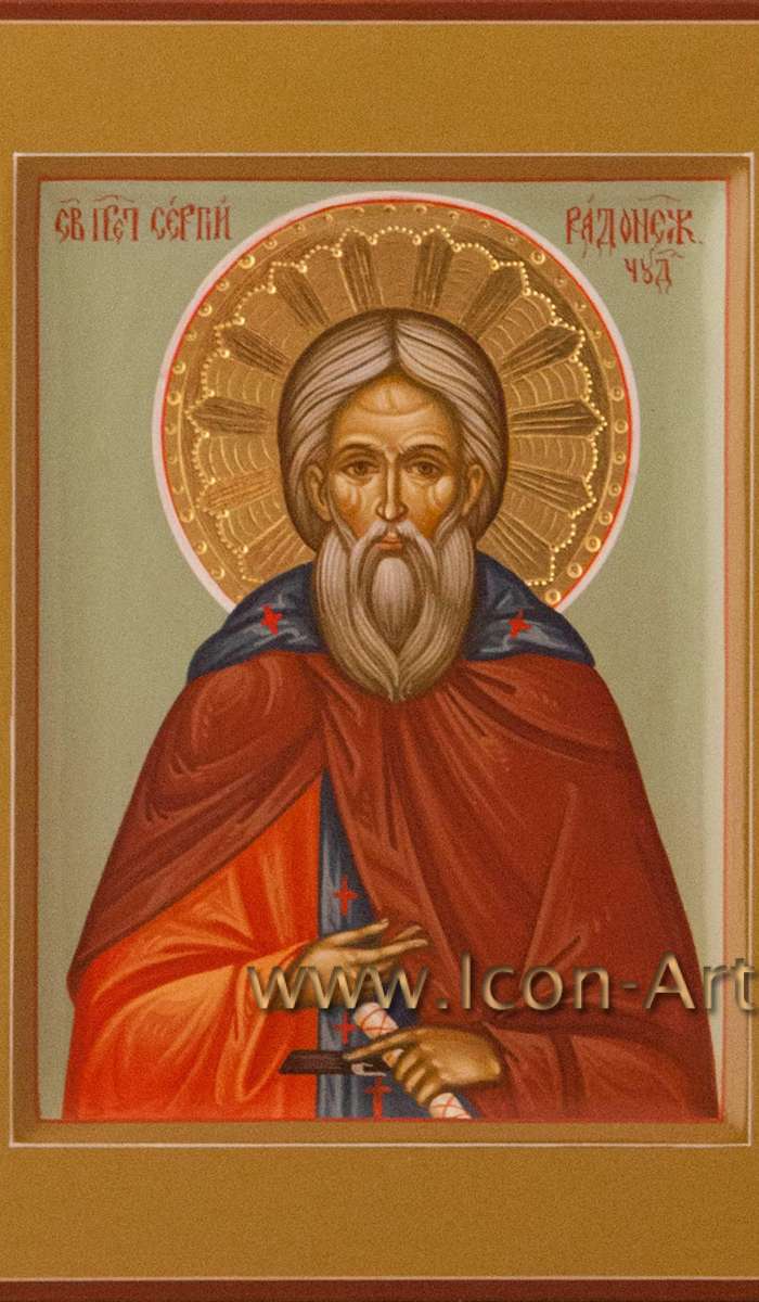 Фото: Святой преподобный Сергий Радонежский