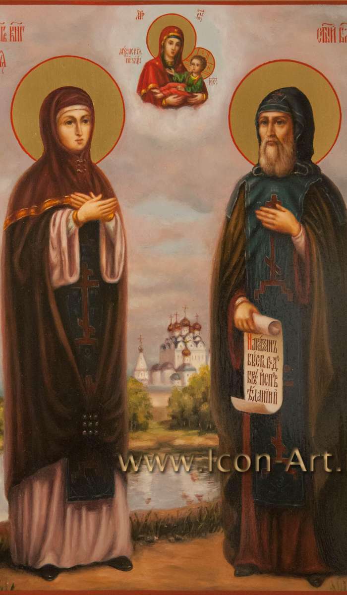 Фото: Святые благоверный князья Петр и Феврония