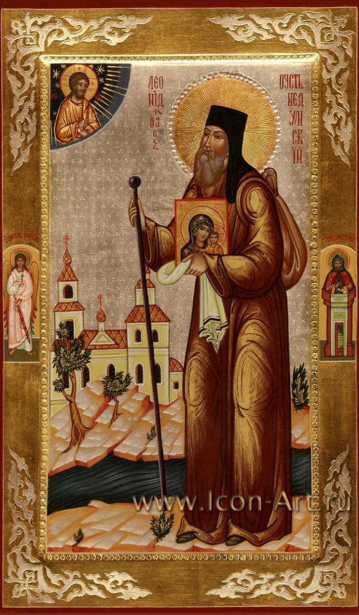 Фото: Святой прп. иеромонах Леонид Устьнедумский