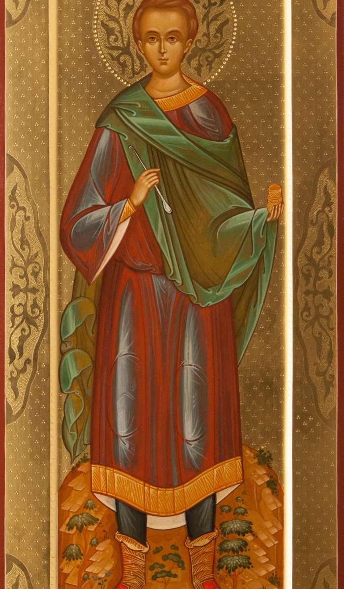 Фото: Святой целитель Дамиан Римский