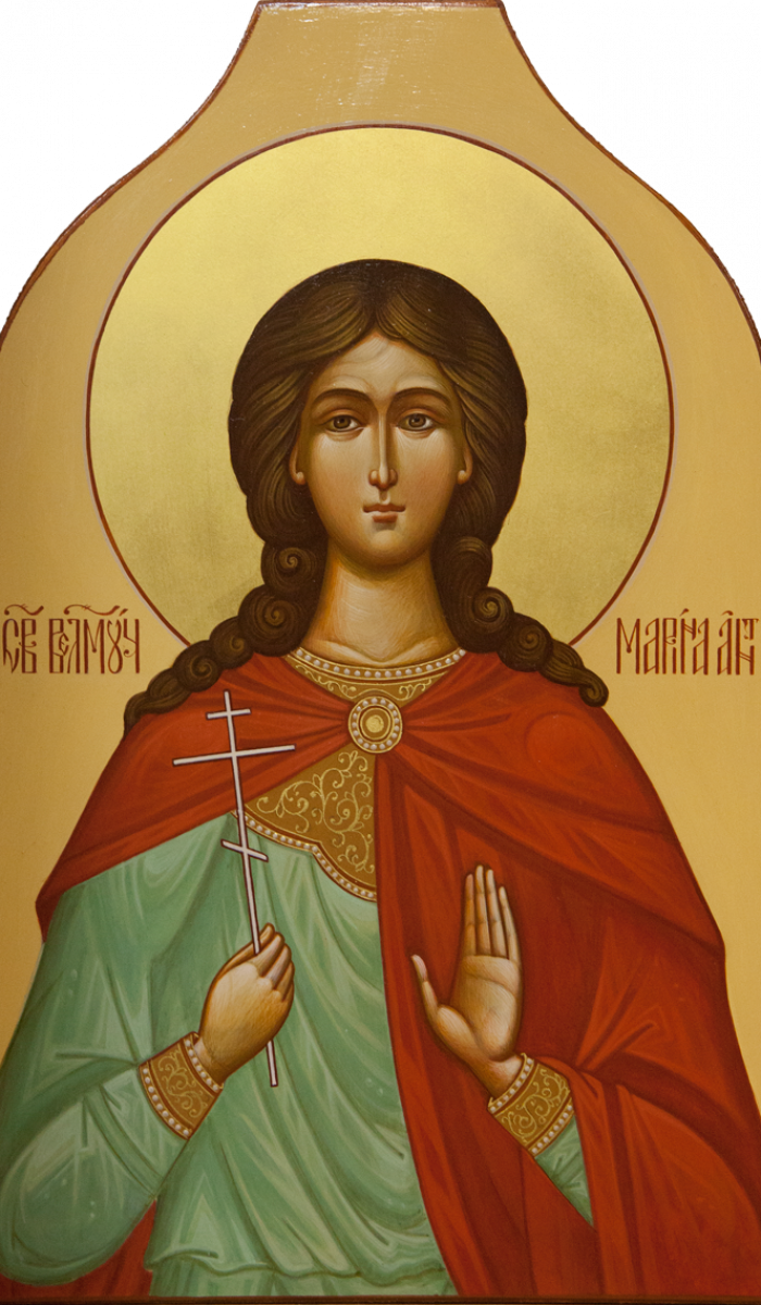 Фото: Великомученица Марина (Маргарита) Антиохийская 
