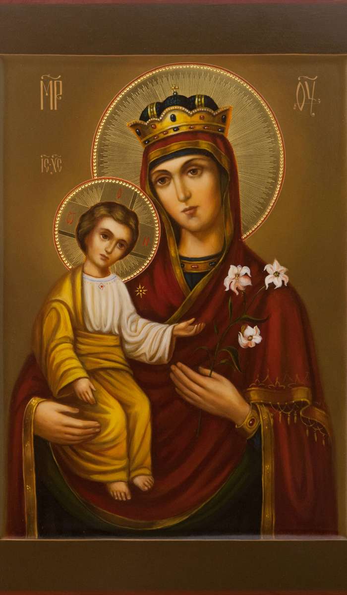 Фото: Пресвятая Богородица «Неувядаемый Цвет»