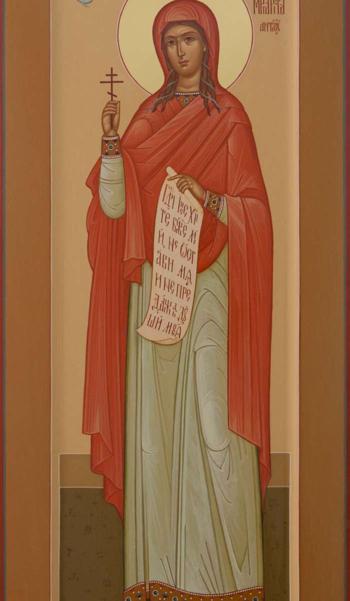 Фото: Святя великомученица Маргарита