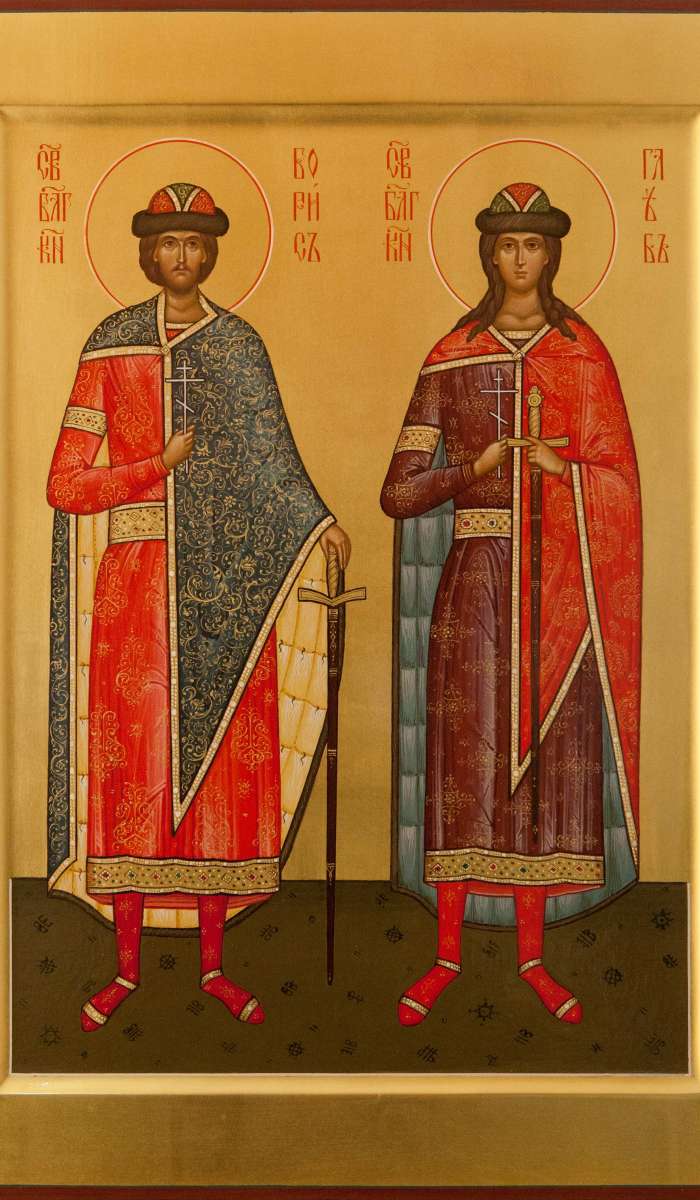 Фото: Святые благоверные князья Борис и Глеб