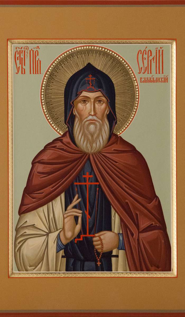 Фото: Святой преподобный Сергий Валаамский