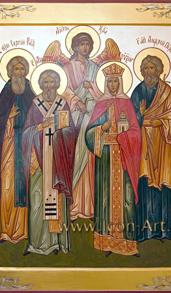 Фото: Семейная икона со святыми покровителями Анатолия Владимировича Гребенюка