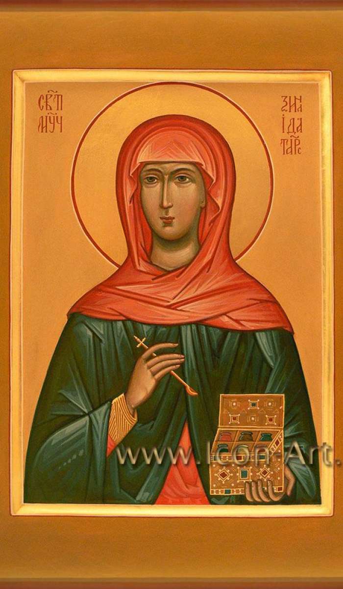 Фото: Святая мц. Зинаида Тарсийская