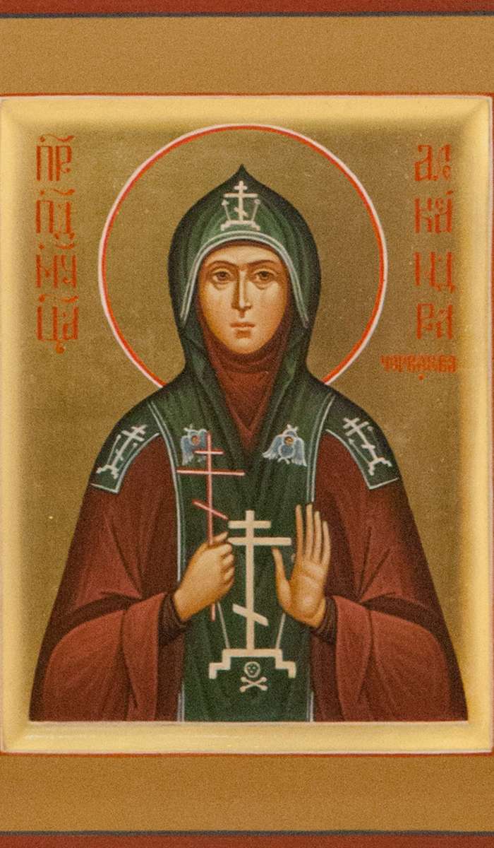 Фото: Святая преподобномученица Александра Червякова