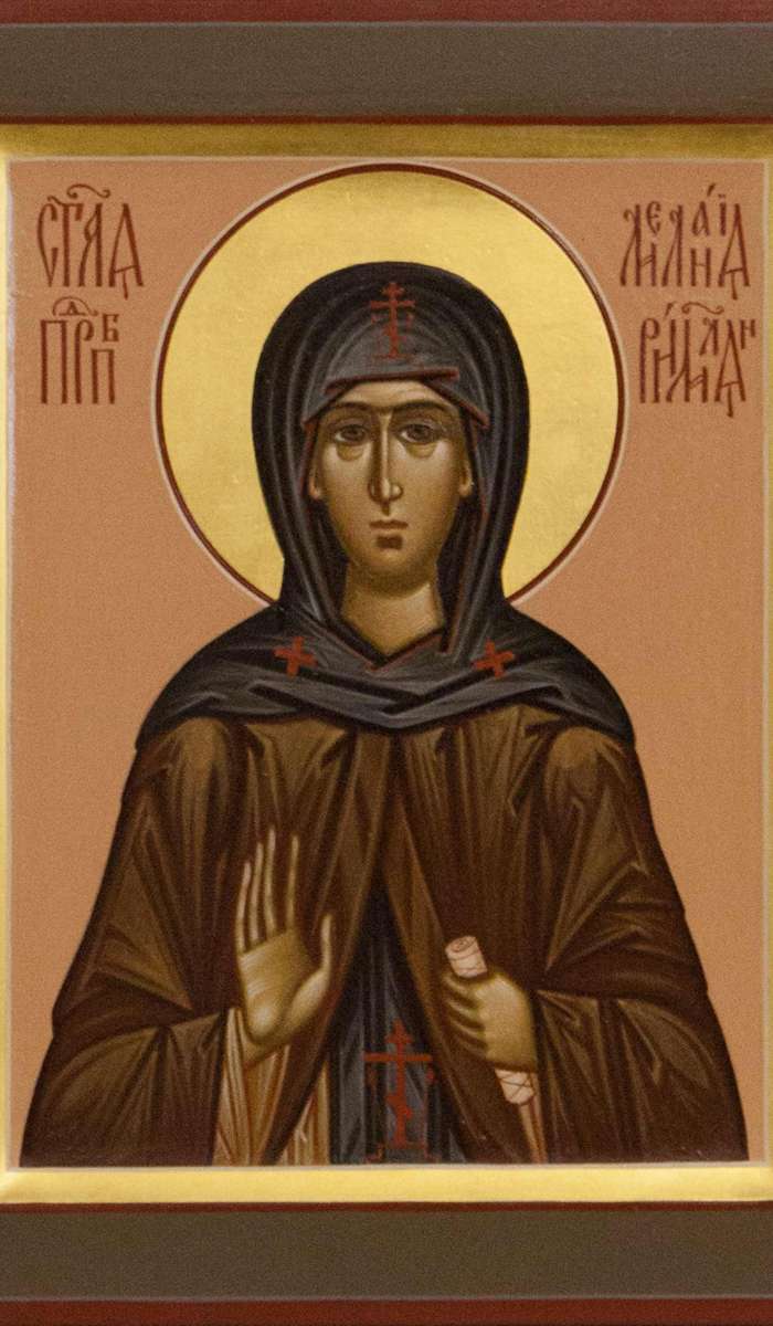 Фото: Святая преподобная Мелания Римляныня 