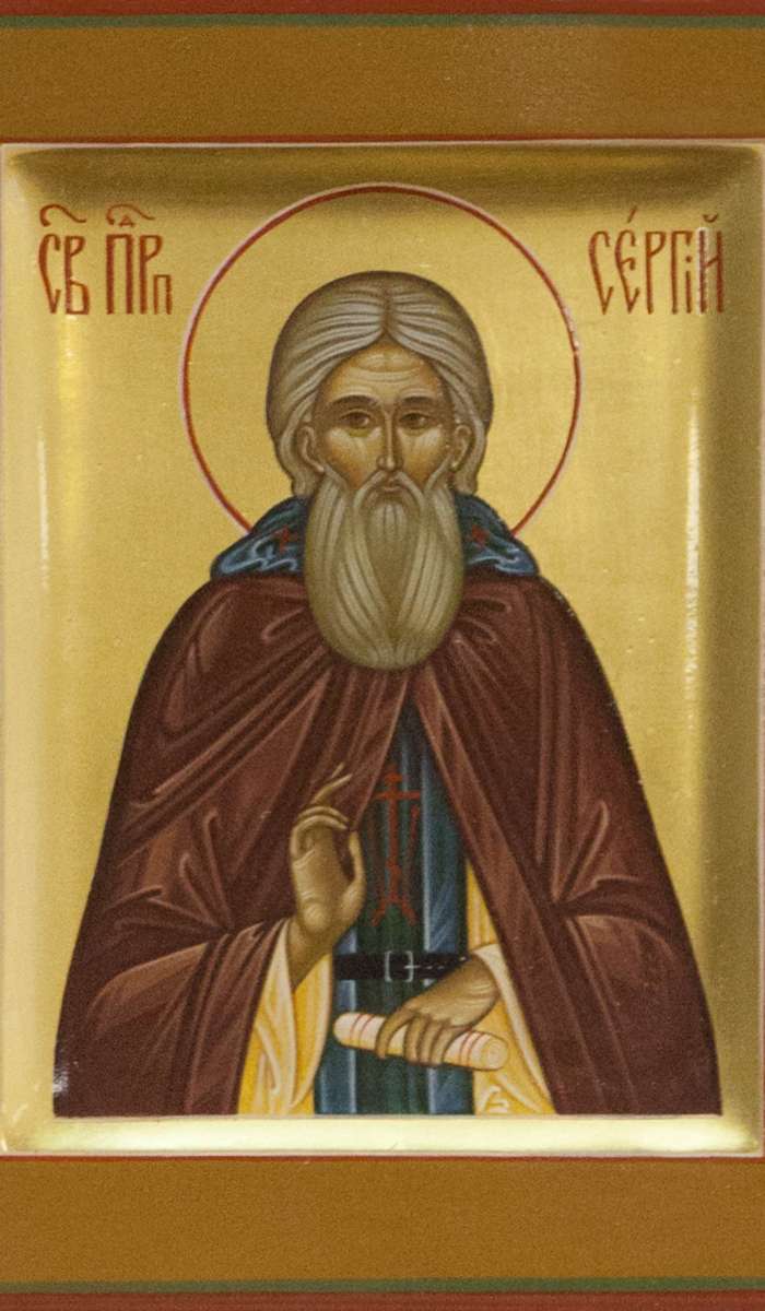Фото: Святой преподобный Сергий Радонежский
