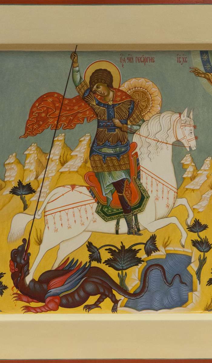 Фото: Чудо Георгия о змие