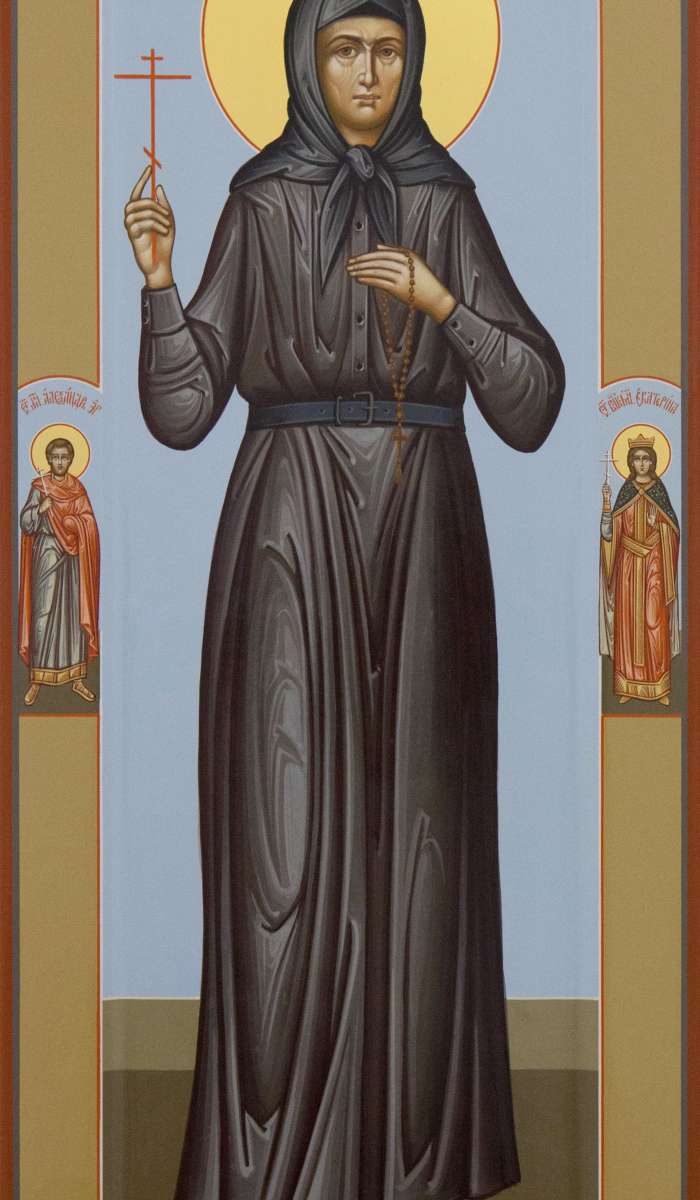 Фото: Святая преподобномученица Александра Каспарова