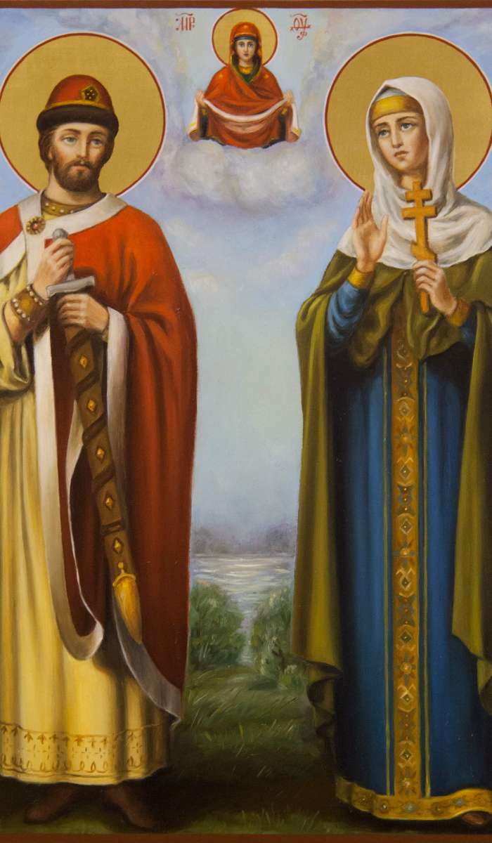 Фото: Святые благоверные князья Петр и Феврония