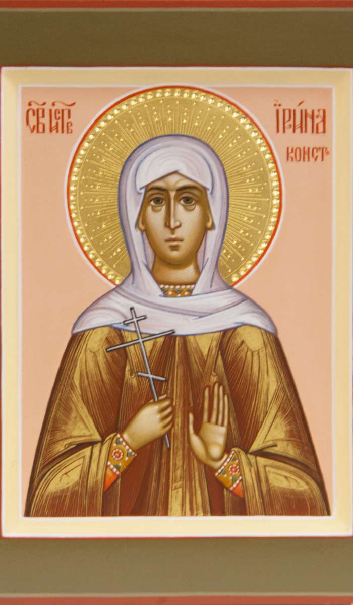 Фото: Святая исповедница Ирина Константинопольская