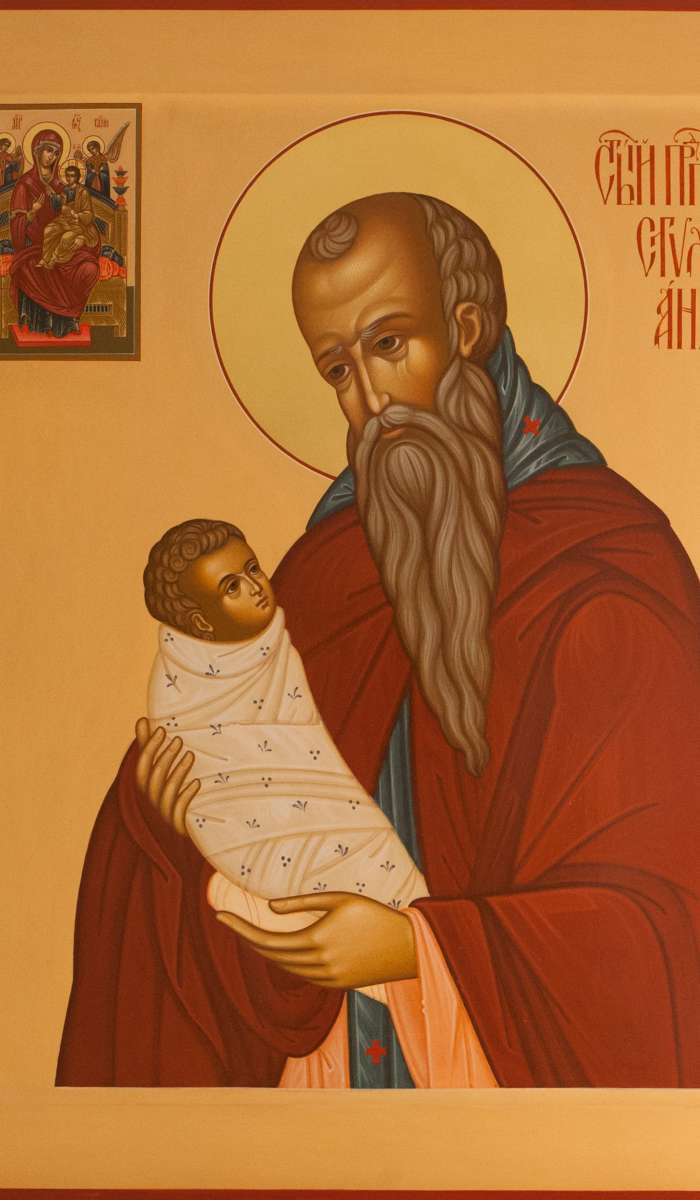 Фото: Святой преподобный Стилиан Пафлагонянин