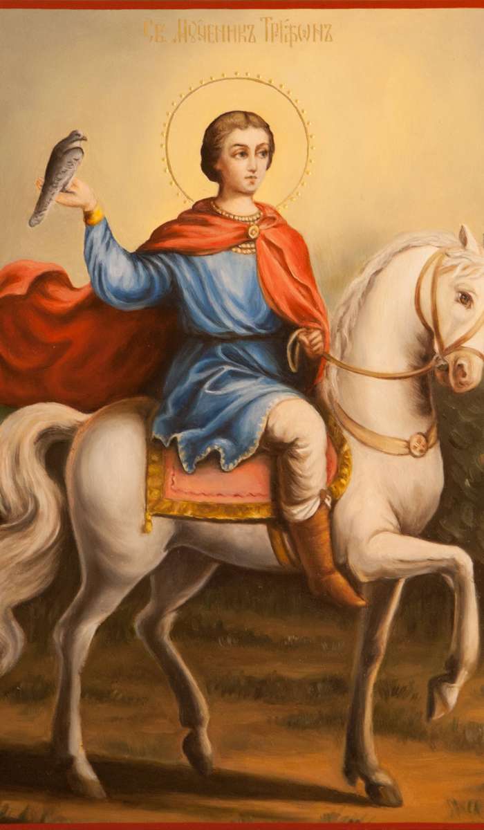 Фото: Святой мученик Трифон