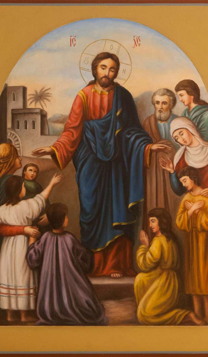 Фото: Благословение детей