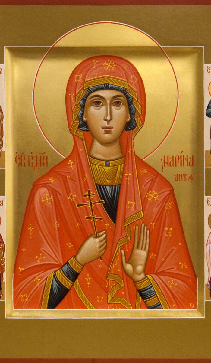 Фото: Святая мученица Марина Антиохийская